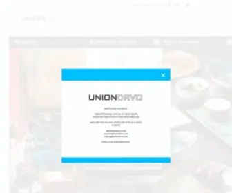 Uniondrvo.com(Union drvo profesionalna oprema za ugostiteljstvo) Screenshot