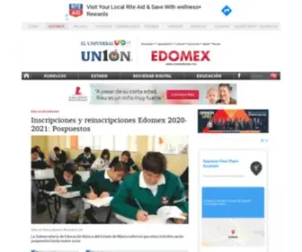 Unionedomex.mx(UNIÓN Edomex) Screenshot