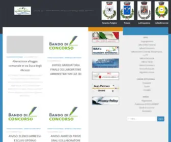 Unionemova.it(UNIONE DEI COMUNI MONTANI) Screenshot