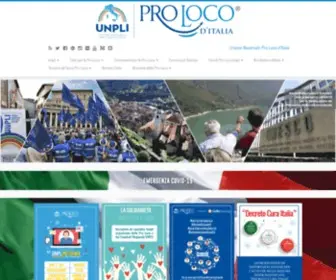 Unioneproloco.it(L’unione nazionale pro loco d’italia (unpli)) Screenshot