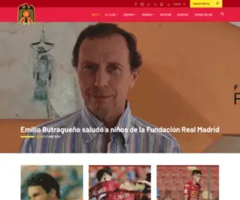 Unionespanola.cl(Unión Española) Screenshot