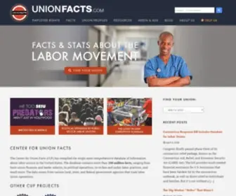 Unionfacts.com(Union Facts) Screenshot