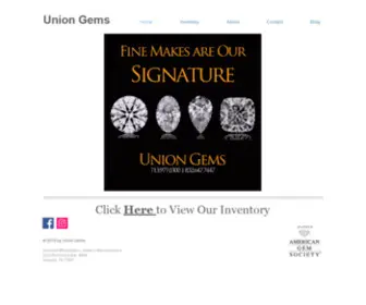 Uniongem.com(Union Gems) Screenshot