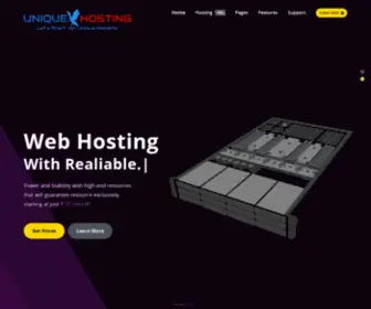 Unionhost.com(Highly Secure Web Hosting Services) Screenshot