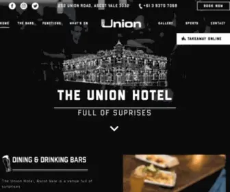 Unionhotel252.com.au(The Union Hotel) Screenshot