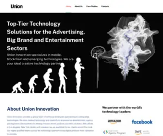 Unioninnovation.io(Your Insider Tech Partner) Screenshot