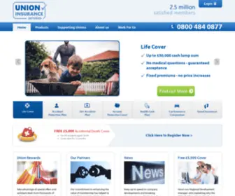 Unioninsurance.co.uk(Union Insurance Services) Screenshot
