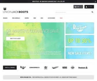 Unionjackboots.com(Buy Dr) Screenshot