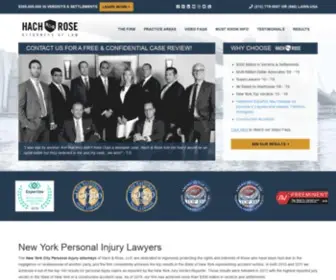 Unionlawfirm.com(New York City Personal Injury Attorneys) Screenshot
