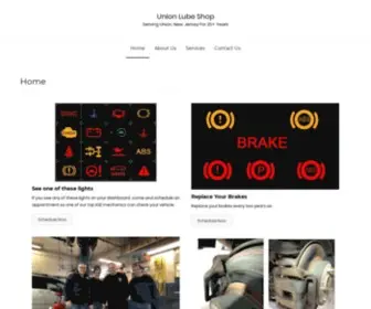 Unionlubeshop.com(Best Auto Repair in Union) Screenshot