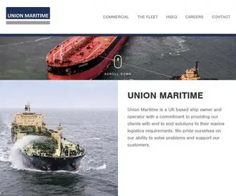 Unionmaritime.com(Union Maritime) Screenshot