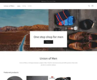 Unionofmen.com(Union of Men) Screenshot