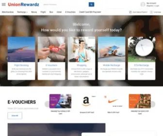 Unionrewardz.com(Union Rewardz) Screenshot
