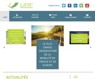 Unionroutiere.fr(Union Routière de France) Screenshot