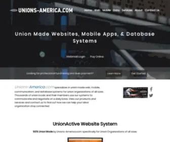 Unions-America.com(Union Made Websites) Screenshot