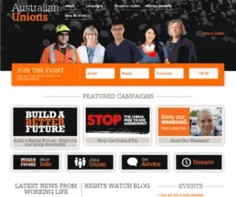 Unionsaustralia.com.au(Unionsaustralia) Screenshot