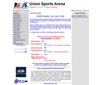 Unionsportsarena.com(Union Sports Arena) Screenshot