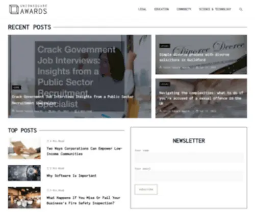 Unionsquareawards.org(Union Square Awards) Screenshot