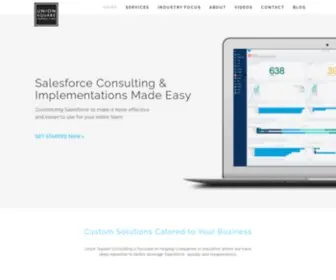 Unionsquareconsulting.com(Union Square Consulting) Screenshot