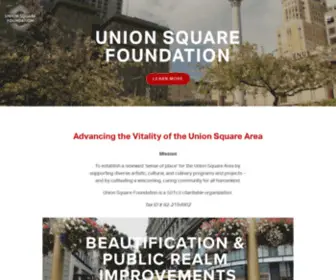 Unionsquarefoundation.org(Union Square Foundation) Screenshot