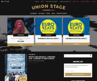 Unionstage.com(Union Stage) Screenshot