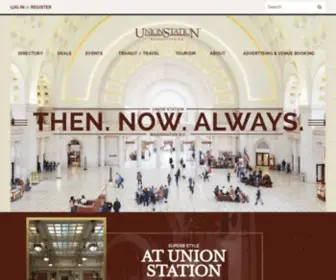 Unionstationdc.com(Union Station) Screenshot