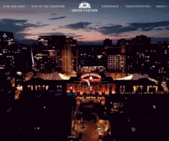 Unionstationindenver.com(Shop, Dine & Stay in Downtown Denver) Screenshot