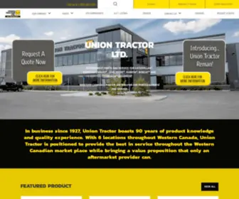 Uniontractor.com(Union Tractor Ltd) Screenshot