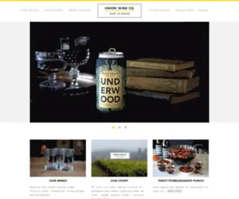 Unionwinecompany.com(Union Wine Co) Screenshot