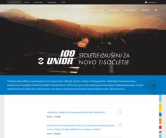 Unior.si(Odličnost je brezmejna. Strokovnjaki odličnost povezujemo v štiri programe) Screenshot