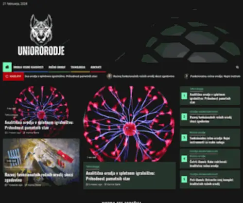 Uniororodje.si(Programska) Screenshot
