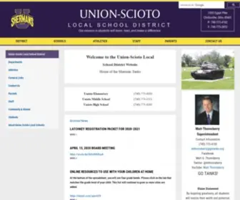 Unioto.org(Union-Scioto Local School District) Screenshot