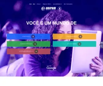 Unipam.edu.br(O Centro Universitário de Patos de Minas (UNIPAM)) Screenshot