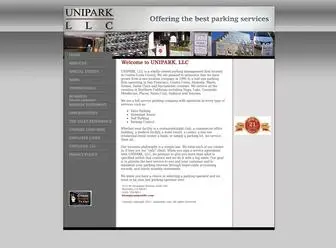 Uniparkllc.com(Parking Management) Screenshot