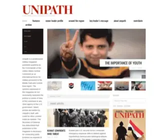 Unipath-Magazine.com(United States Central Command (CENTCOM)) Screenshot