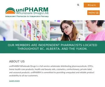 Unipharm.com(UniPHARM Wholesale Drugs) Screenshot