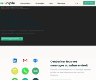 Unipile.com(▷) Screenshot