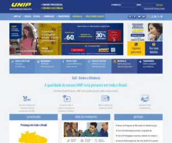 Unipinterativa.edu.br(A UNIP Interativa) Screenshot
