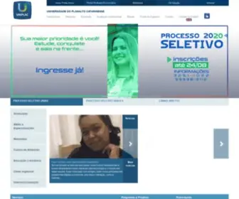 Uniplaclages.edu.br(Página Inicial) Screenshot