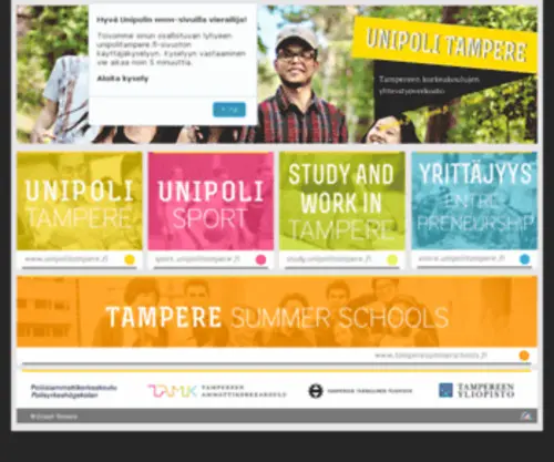 Unipolitampere.fi(Dit domein kan te koop zijn) Screenshot