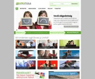 Unipoll.hu(Kérdőív) Screenshot