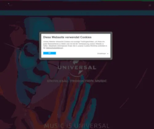 Unippm.de(Universal Production Music Deutschland) Screenshot