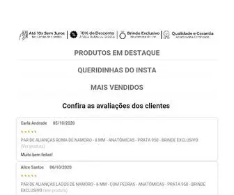 Uniprata.com.br(Fabrica de Alianças) Screenshot