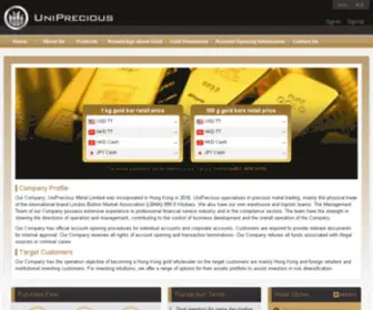 Uniprecious.com(Uniprecious) Screenshot