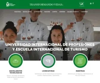 Unipro.edu.mx(Universidad Internacional de Profesiones) Screenshot
