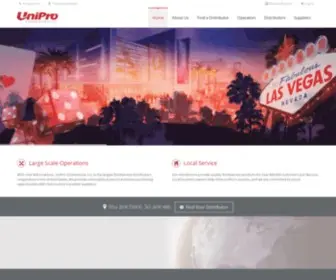 Uniprofoodservice.com(UniPro) Screenshot