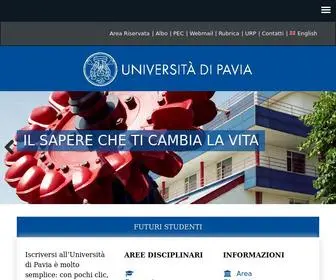 Unipv.it(Università di Pavia) Screenshot