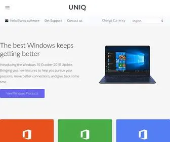 Uniq.software(Home) Screenshot