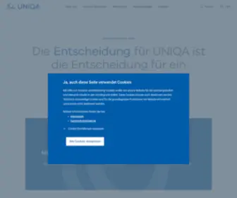 Uniqagroup.com(UNIQA Group) Screenshot