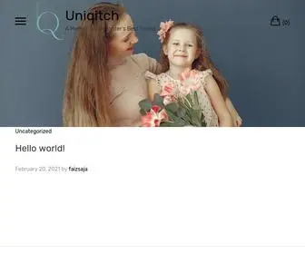 Uniqitch.com(A Mother is a Daughter's Best Friend) Screenshot